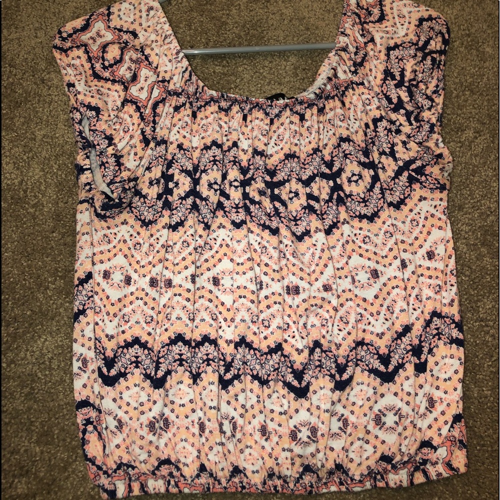 Floral Smocked Top
